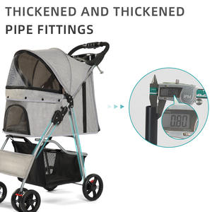 <span class=keywords><strong>Carrito</strong></span> para Mascotas, Perros y Gatos, Uso en Exteriores, Plegable - Product Image 4