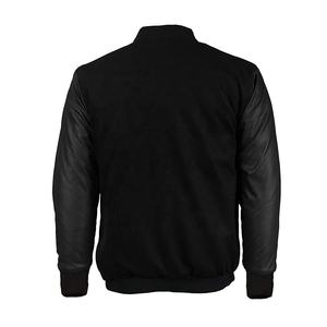 Chaqueta Universitaria de Béisbol Personalizada PIHA SPORTS para Hombre, Chaqueta Bomber de Lana con Letras, Chaqueta Varsity con Mangas de Cuero Genuino - Product Image 6