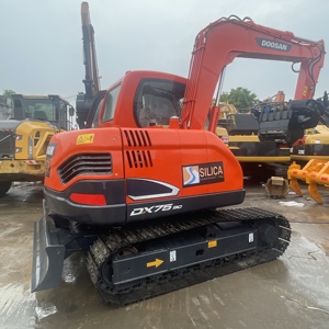 Excavadora Usada DOOSAN DX75-9C de 7.5 Toneladas, Mini Excavadora Hidráulica de Orugas, Maquinaria de Construcción - Product Image 6