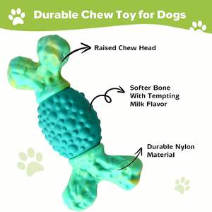 Juguetes para masticar para mascotas, tiburón martillo, resistente a mordeduras, goma resistente al desgaste, Función de limpieza de dientes, juguetes para masticar mascotas - Product Image 2