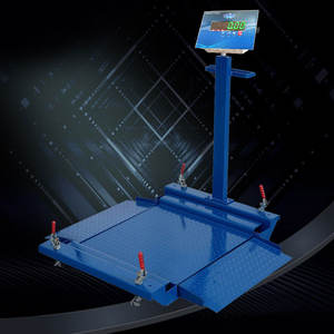 Platform elektronik <span class=keywords><strong>Digital</strong></span> pabrik asli timbangan lantai industri harga rendah indikator timbangan elektronik OEM - Product Image 4