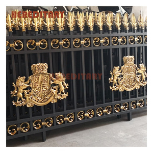 Precios Bajos en Paneles de Cerca Metálica Cortados con Láser para Granjas, Paneles de Cerca de Aluminio para Patios de Villas de Lujo - Product Image 6