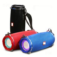 Mini BT sans fil étanche haut-parleur guerre tambour conception bandoulière pour sport fêtes en plein air nouvel an retour école pâques