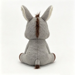 Peluche de animal de granja personalizado, lindo peluche de burro - Product Image 6