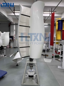 Envío desde Polonia: Nuevo Ventilador de Eje Vertical de 300W 12V, Color Blanco, Silencioso, Diseño de Flor de Tulipán, para Hogar, Energía Gratuita de 12V - Product Image 2