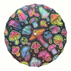 Parasol en bambou écologique sculpté à la main, style amour, avec fonction lumineuse - Product Image 2