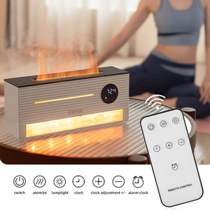 ساعة منبه كهربائية تعمل بالبطارية على شكل صخرة مع ناشر عطر بدون ماء سعة كبيرة للاستخدام الفندقي مع ضمان لمدة سنة سهلة الاستخدام - Product Image 3