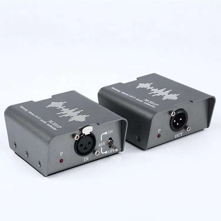 XLR Cannon Stereo trasmettitore audio ad alta fedeltà mixer Extender audio