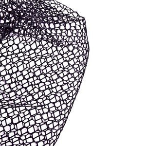 Inklapbare telescopische landingsnetstok van aluminiumlegering met opvouwbaar siliconen rubberen visnet voor vliegvisserij - Product Image 3