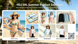 Accessori Moda Donna Trendy, Eleganti per Spiaggia e Vacanze Estive, Design Casual e Confortevole, Multicolore S-XL, Vendita all'Ingrosso VH104 - Product Image 3