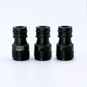 <b>Plastic</b> 1/4 External Thread Nipple Connector For High Pressure <b>Cleaner</b> Light Duty Use - Product Image 2