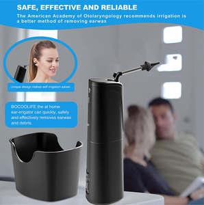 Nettoyeur d'<span class=keywords><strong>oreilles</strong></span> électrique rechargeable étanche <span class=keywords><strong>avec</strong></span> 3 réglages <span class=keywords><strong>de</strong></span> pression, kit <span class=keywords><strong>de</strong></span> nettoyage auriculaire par irrigation - Product Image 2