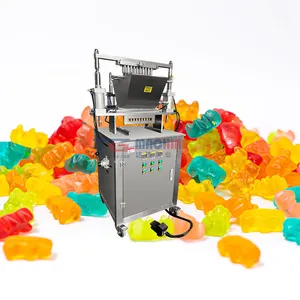 Máquina de fabricación de depositador de Chocolate de caramelo de oso de goma de fruta de pequeña capacidad