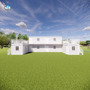 Case mobili prefabbricate mobili della Villa della porcellana di lusso e case prefabbricate commerciali del contenitore - Product Image 1