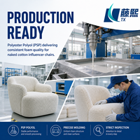 Polyol polyester de qualité industrielle pour chaises design en mousse exposée