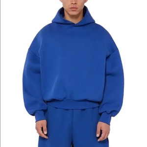 Supplier Running Wear High Quality Custom Oversized Hoodie Training Wear Essential Hoodie Cotton <b>Pullover</b> <b>Men</b> Blank Hoodies - Product Image 3