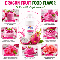 Arôme de fruit du dragon de qualité alimentaire, concentré, soluble dans l'eau, goût tropical sucré pour les boissons, les bonbons, la crème glacée
