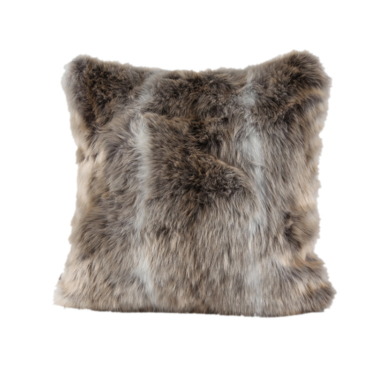OEM производитель, подушка из искусственного меха с молнией
