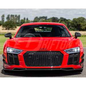 Labio de parachoques delantero de fibra de carbono seco estilo performante para Audi R8 Gen2 2016-2019 - Product Image 3