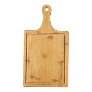 Tabla de cortar de bambú redonda, cuadrada, rectangular, para uso doméstico. - Product Image 3