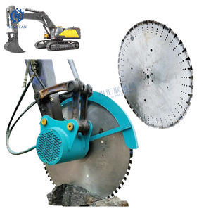 5-8 톤 굴삭기 바위 원형 톱 사암 절단 대리석 화강암 및 석재 소량 강철 콘크리트 석회 돌 - Product Image 1