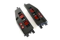 Feu arrière de signalisation LED rouge de haute qualité, style Defender, pour Chery Jetour Traveler T2 2024-2026, modification extérieure