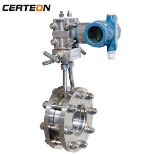 蒸気ガス下水用差圧オリフィスプレート流量計トランスミッター絞り流量計3バルブマニホールド - Product Image 1