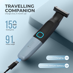 PRITECH không thấm nước một lưỡi cắt tóc pubic háng Râu Máy cạo râu cơ thể tóc tông đơ chuyên nghiệp một Lưỡi tông đơ cho nam giới - Product Image 5