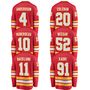 Maillots de hockey sur glace de Calgary, chemises de baseball, vêtements personnalisés, uniformes brodés avec logos # 32 Loups # 16 Frost # 71 Nemec # 27 - Product Image 1
