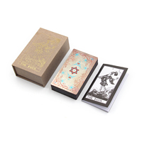 Cartes de tarot écologiques inspirantes 120x70mm avec boîte rigide, impression personnalisée, directement de l'usine, pour usage familial