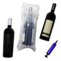 Plaque de coussin à bulles d'étanchéité, pour bouteille de vin, sac de protection pour colonne d'air gonflable, emballage en rouleau, tampon