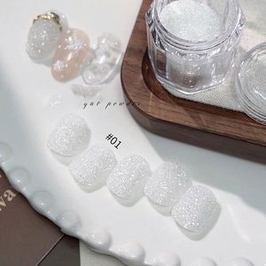 <span class=keywords><strong>Poudre</strong></span> de <span class=keywords><strong>sucre</strong></span> pour ongles en diamant scintillant argenté blanc 3g/5g, paillettes réfléchissantes, cristaux de fée, <span class=keywords><strong>poudre</strong></span> de <span class=keywords><strong>sucre</strong></span> pour ongles holographique, conseils de manucure - Product Image 5