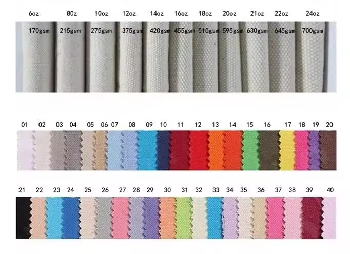 Sélection des couleurs