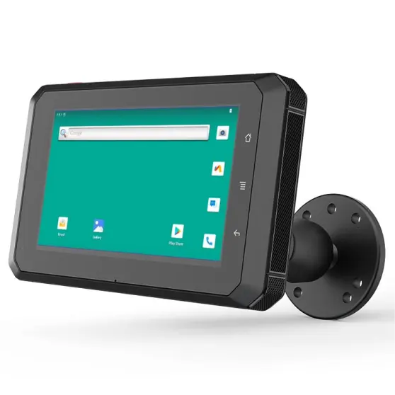 Clever and reliable 5'' tablet equipped with Android 12 operation system and rich interface for forklift safely