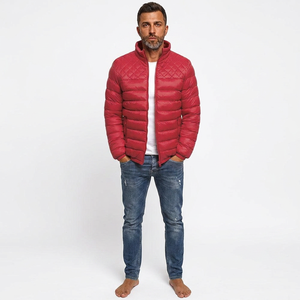 High Quality Men's <b>Packable</b> Puffer <b>Jacket</b> Good Quality Winter Coat with Hood Insulated Snow <b>Jacket</b> Customizable OEM Service - Product Image 1