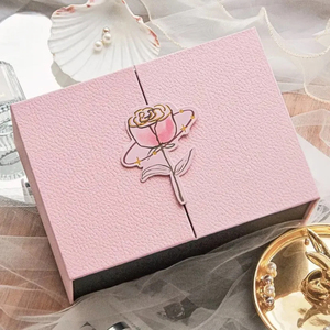 Personalizada moda de lujo brillo de labios lápiz labial aceite esencial suero Perfume doble puerta caja de regalo juegos de <span class=keywords><strong>maquillaje</strong></span> caja de cosméticos - Product Image 4