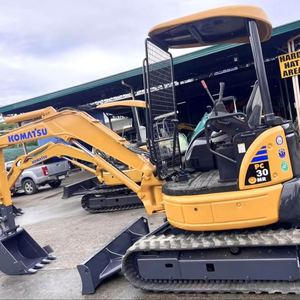 Excavadora Micro Komatsu PC30 de 3 Toneladas Económica |   Miniexcavadora Usada de Segunda Mano |   Maquinaria Compacta Fabricada en Japón - Product Image 1