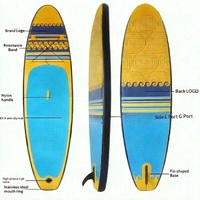Planche à pagaie gonflable pliable en PVC (SUP) pour adultes, pour le surf et le kayak, fournie directement par l'usine