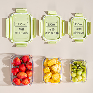 קופסת אוכל מפלסטיק בנפח 0-1 ליטר, ניידת, עם שמירת טריות ועיצוב ידידותי לסביבה - Product Image 2