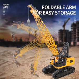 Huina Kaliwo Kỹ Thuật 13511 Xe Tải Đồ Chơi Xe Hơi Cổ Điển Xây Dựng Mô Hình RC Theo Dõi Cần Cẩu Đồ Chơi Cho Trẻ Em Món Quà Giáng Sinh - Product Image 6