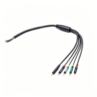 Connecteur de faisceau de câbles 1 à 5 voies, prise mâle/femelle étanche IP67/IP68, connecteur PVC/TPU à 2/3/4/5 broches pour éclairage LED extérieur