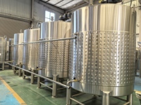 Cuves de fermentation en acier inoxydable 200L 500L 1000L 2000L pour la production de vin