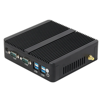 6USB 2COM 2LAN 2H-DMI HD600 Computadora industrial 4K Pantalla Mini Pc J4125 Computadora industrial Mini Pc