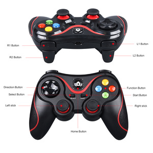 Controlador de juegos OEM V8 para BT con función de vibración Compatible con teléfonos móviles <span class=keywords><strong>Android</strong></span> IOS para juegos de PC P3 - Product Image 2