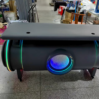 Starlighting Oem Odm Fournisseur Personnaliser logo Coloré Flash Led DJ Table Cool Booth Bureau Présentoir Racks bar Party Lounge