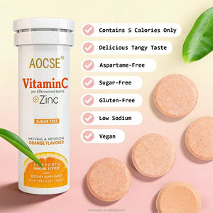 Comprimés effervescents de vitamine C soluble à formule Advancecd sous marque privée pour un soutien immunitaire puissant, suppléments de vitamine C et de zinc - Product Image 4