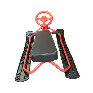 Ski d'hiver pour enfants et adolescents, avec <span class=keywords><strong>volant</strong></span> de direction sensible, doubles freins et corde de traction - Product Image 2