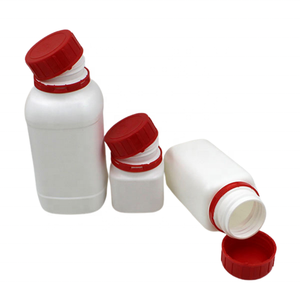 Tùy Chỉnh <span class=keywords><strong>Resealable</strong></span> Rỗng Quảng Trường Trắng Pill Bao Bì <span class=keywords><strong>Container</strong></span> Y Học Chai Nhựa Pill Chai - Product Image 2