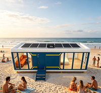 Maison Capsule Spatiale Futuriste Préfabriquée pour Resort de Glamping avec Service Personnalisé – Construction Modulaire Directe Usine