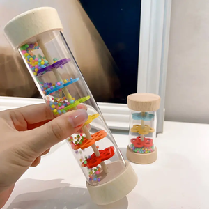Vente chaude en bois pluie son <span class=keywords><strong>Tube</strong></span> jouet éducatif pluie son jouet Musical enfants jouent drôle jouet sensoriel - Product Image 4